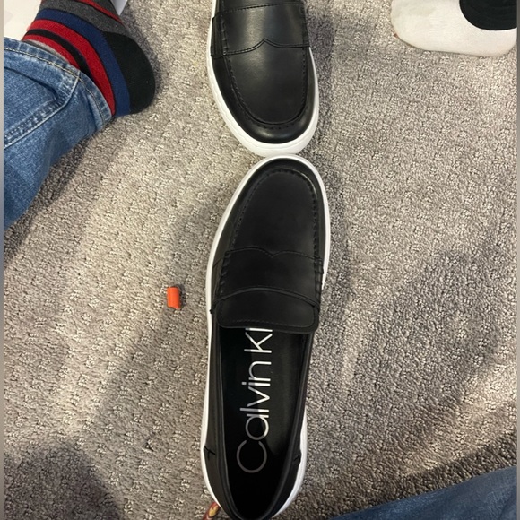 New, Unworn - Mens Calvin Klein Slip On Shoes. Size US 9. Excellent condition. - Picture 3 of 4